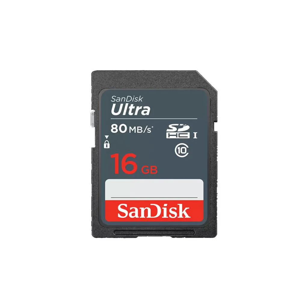 Sandisk Ultra Sdhc Uhs-I Card - 80 Mbps